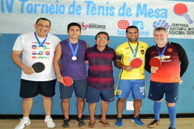 IV Torneio de Tênis de Mesa foi um sucesso na AABB(09/03)