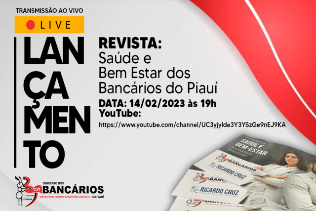 Lançamento da revista Saúde e Bem Estar terá transmissão ao vivo