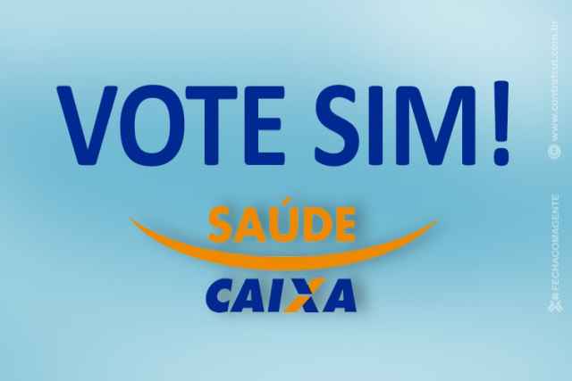 Acordo do Saúde Caixa; Vote aqui