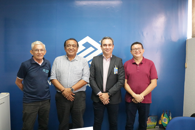 Diretores do SEEBF/PI se reúnem com novo superintendente comercial do BB no Piauí