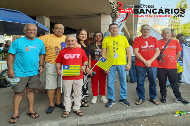 Bancários e Bancárias participam no 7 de setembro do “31º Grito dos Excluídos”