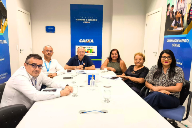 Reunião com a Superintendência da Caixa destaca reposicionamento das agências, abertura de novas unidades e agenda sobre o Saúde Caixa