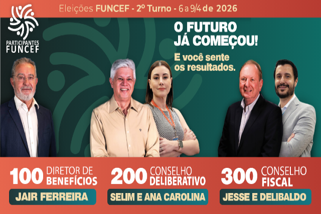 SEEBF/PI reafirma apoio aos candidatos do grupo Participantes Funcef no 2º turno das eleições