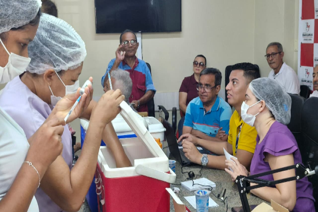 Café Junino Com Saúde do SEEBF/PI promove vacinação e emissão de carteiras de identidade